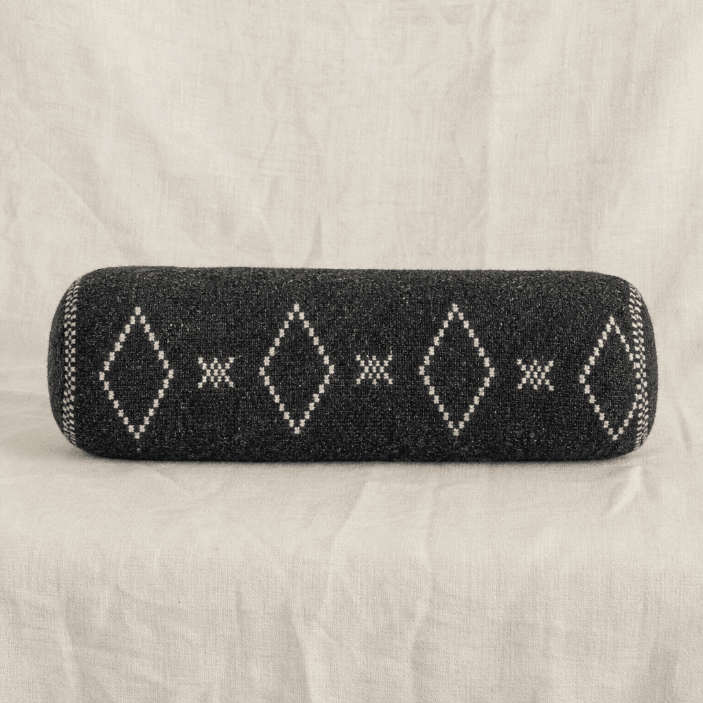 Charcoal Diamond Bolster