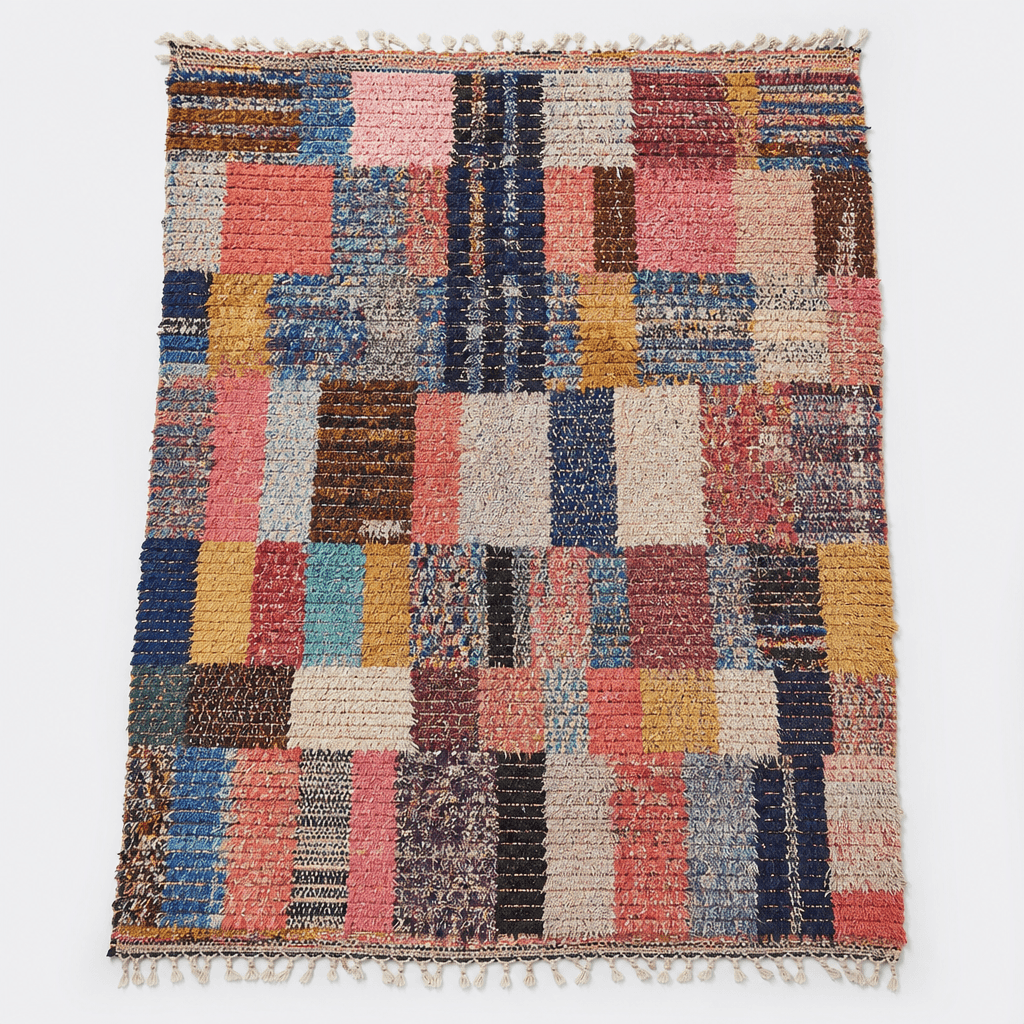Boucherouite Patchwork Rug